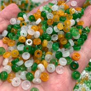 ��ɫ6mm��װ�ɽ����P��ɢ�� DIY��ʯ�Ʒ���������Ʒ���l