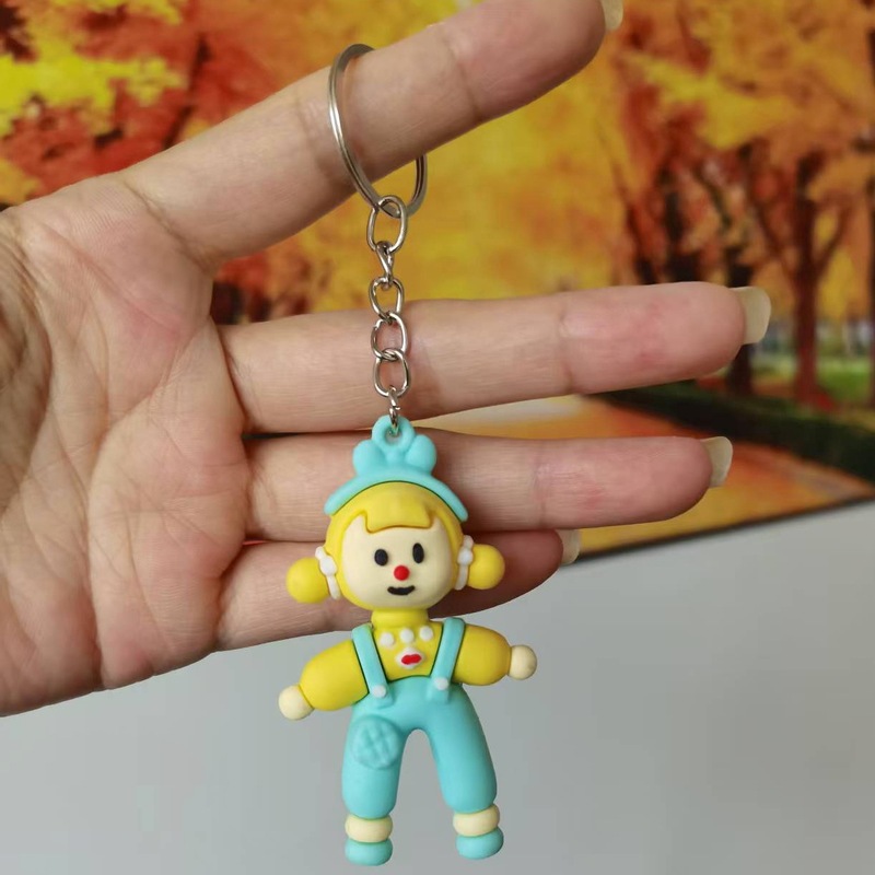 漫画ソフトプラスチック人形キーホルダーアクセサリーラブ布人形 DIY クリーム接着剤装飾クロスボーダーホットセール 2025|undefined