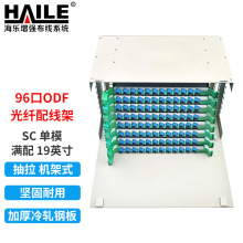 96��ODF���w�侀�� 96оSC��ģ�M��6U�ӿ�19Ӣ������C��ʽ�Ұ�ɫ