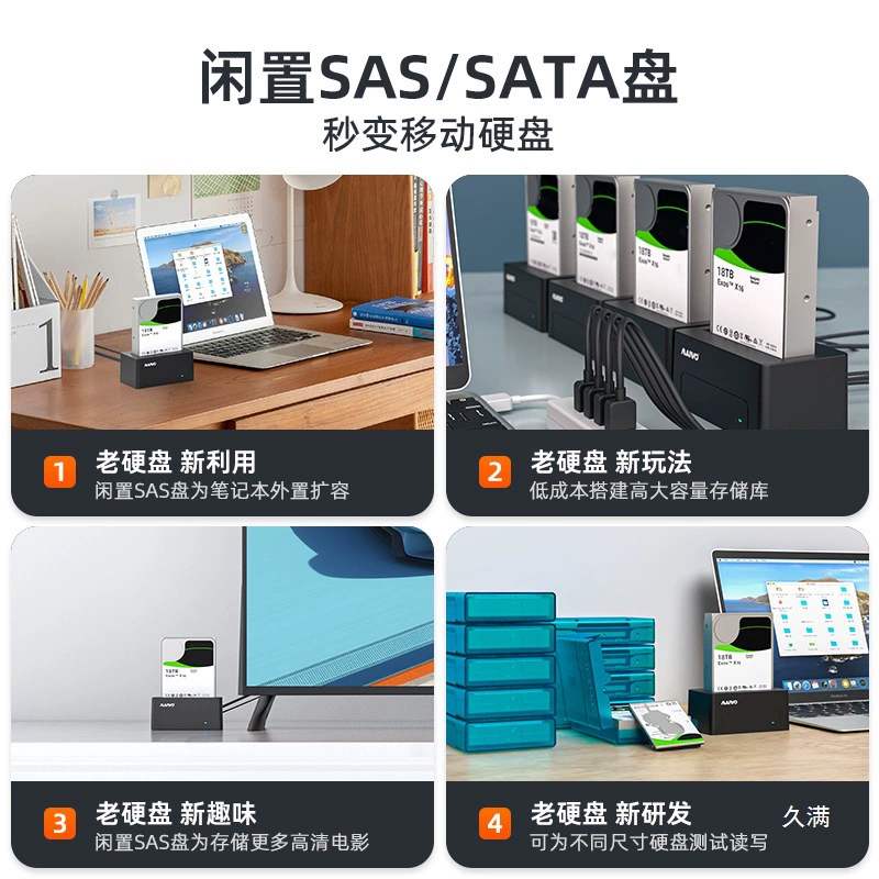 Коробка для жесткого диска SAS (SAS) внешний привод USB 3.0