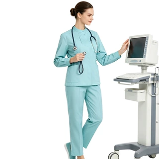 Breathable Medical Scrubs 透气速干医护服医院值班护士工作装