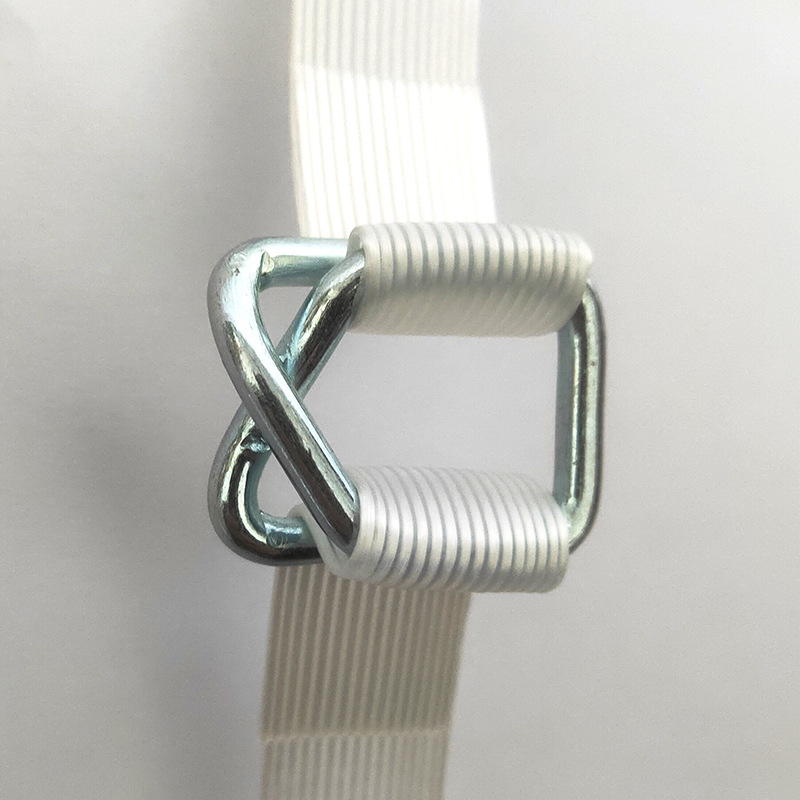 Fábrica al por mayor de fibra de embalaje hebilla de metal galvanizado multi-especificación hebilla de embalaje de suministro hebilla de embalaje