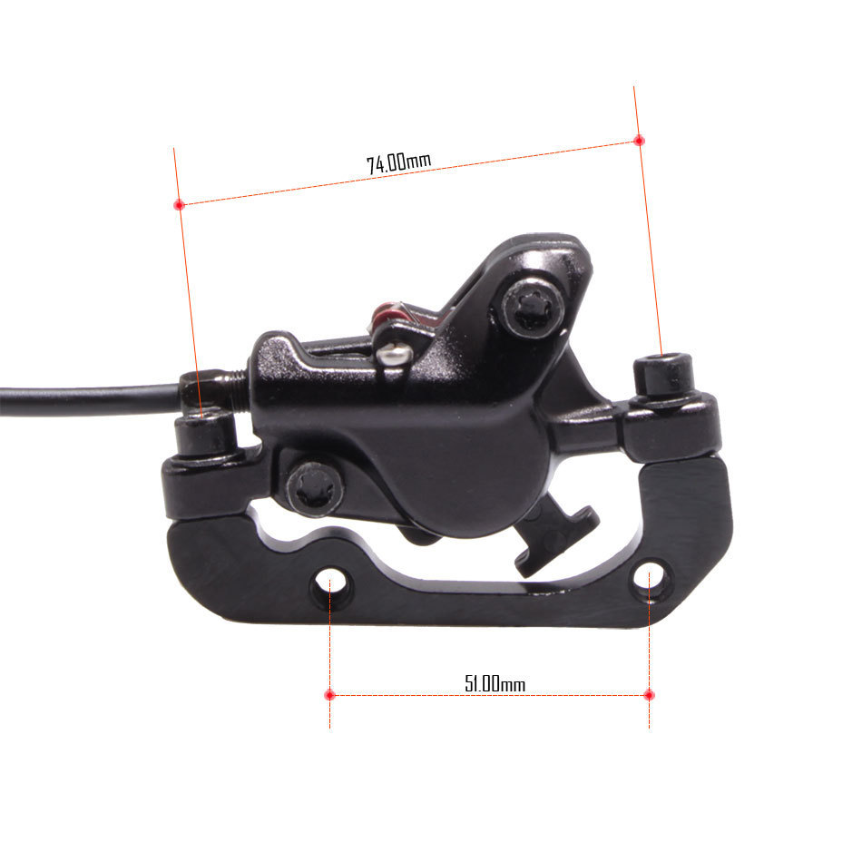 DUODER freno de aceite delantero izquierdo derecho trasero freno de disco hidráulico de bicicleta accesorios de bicicleta de montaña freno hidráulico kit de freno de aceite disco de aceite