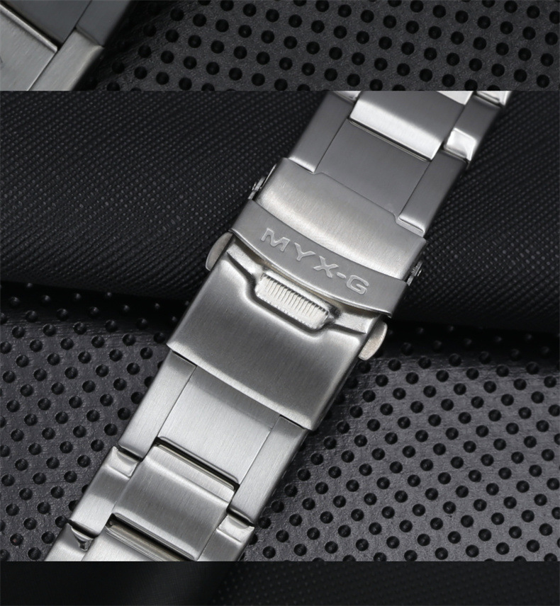 Cross-border e-commerce popular light steel heart business watch men's mechanical electronic watch multi-function electronic_voghion.com