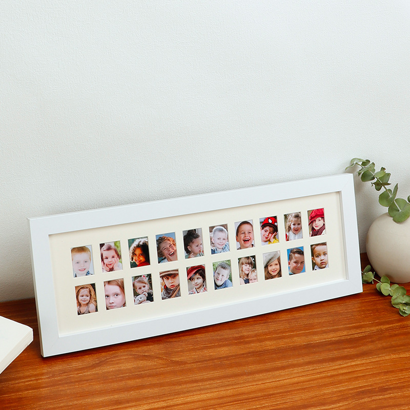 Children's ID photo campus time growth record photo frame wholesale baby Memorial child one-inch registration photo frame