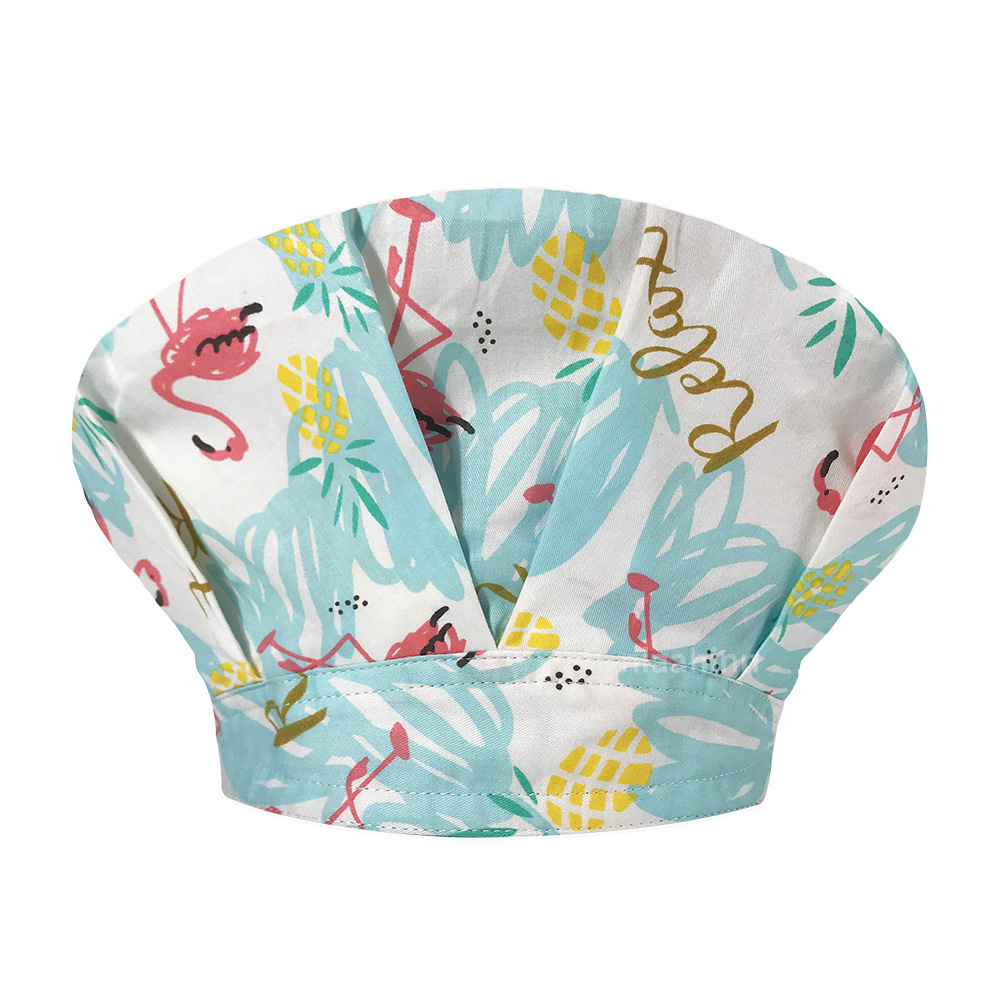 Tapa de operación directa de fábrica impresión femenina pequeño animal lindo sombrero de enfermera algodón salón de belleza odontología oral sombrero