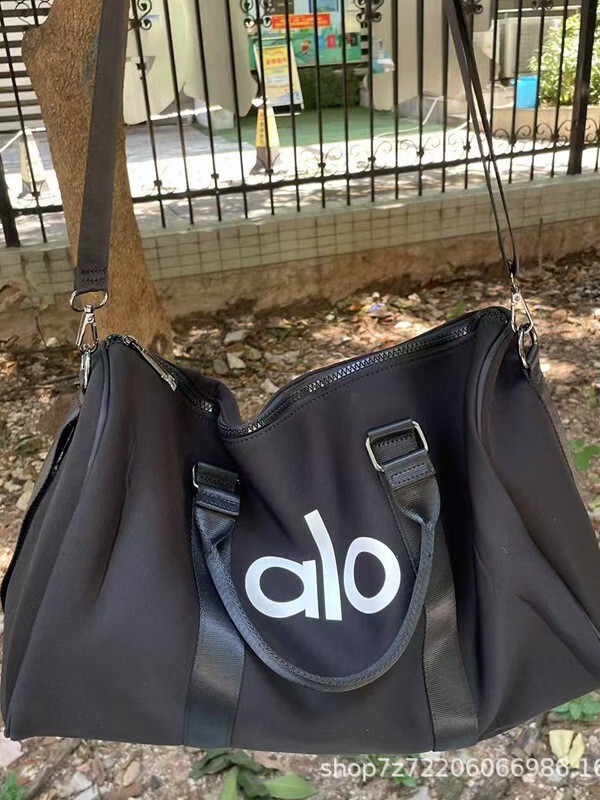 健身干湿分离防水大容量alo潜水包单肩斜挎短途旅行包单独鞋仓|undefined