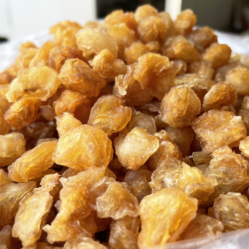 New Arrival 8A Hollow Longan Meat Dry Large Lantern Longan Meat Dry Seedless Longan Dry 500g Bulk for Flower Tea