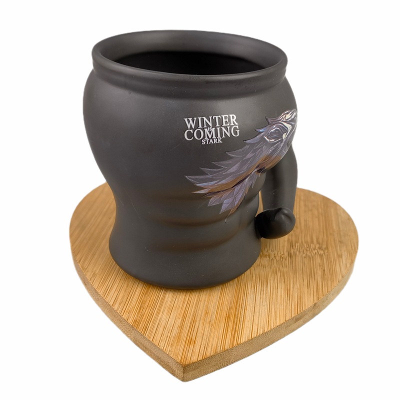 Taza de cerámica creativa de los hombres del músculo taza de los hombres feroces negros taza práctica taza de cerámica divertida taza de café