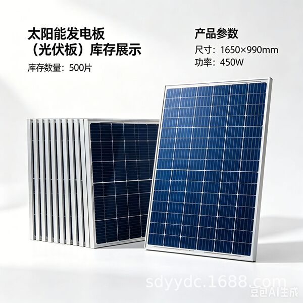 Photovoltaic single crystal solar-powered