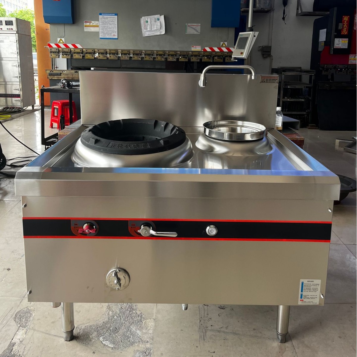 商用节能静音工程灶单头小炒炉耐高温猛火灶食堂餐饮燃气灶