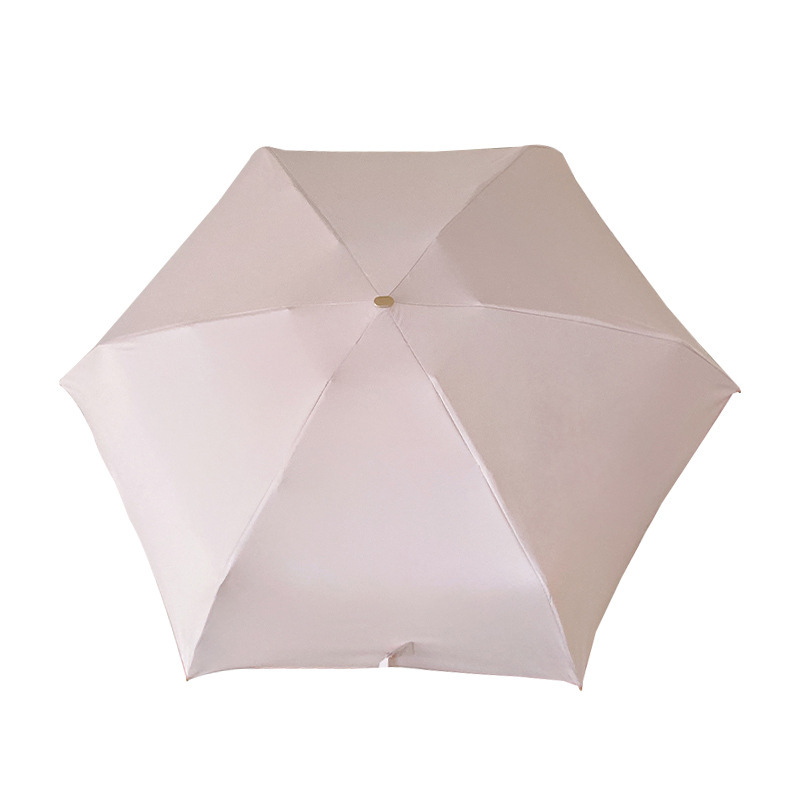 見栄えの良い、超軽量でコンパクトな 40% off ミニ日傘、晴雨兼用、女性用ポータブルダブルカラーグル日焼け止め UV|undefined