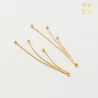 Три серьги с кисточками Серьга 14K медное покрытие сохранение цвета Настоящее золото серьги DIY Полуфабрикаты аксессуары материал цепочки