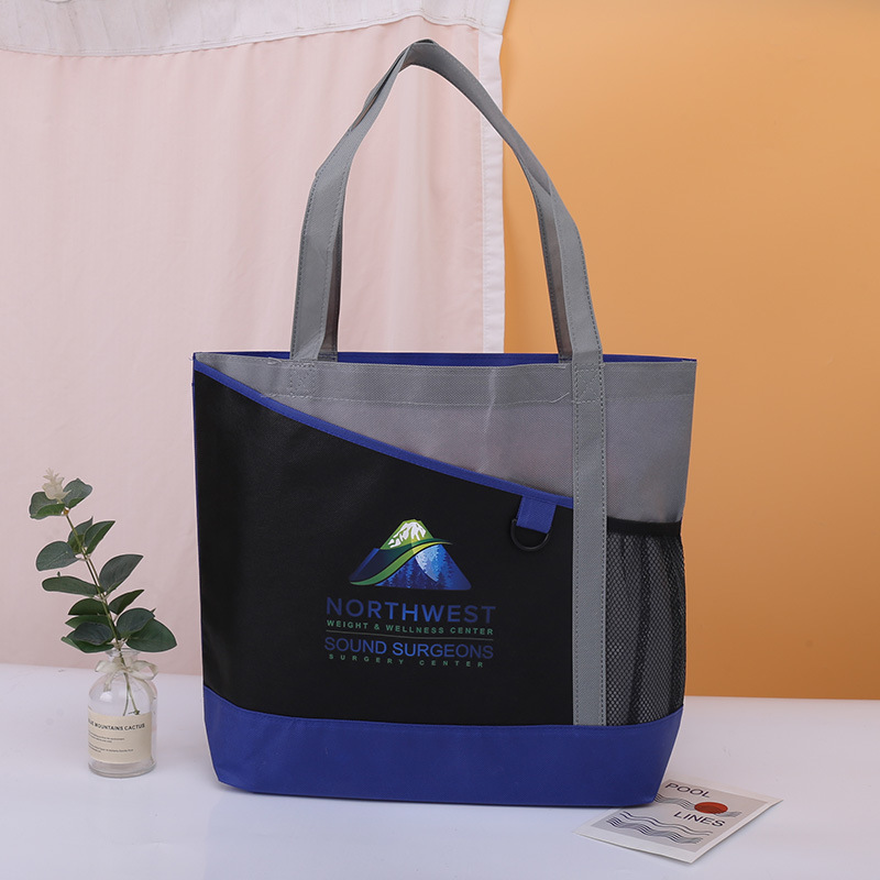 无纺布喜袋商用银行礼品手提环保教育宣传无纺布袋子热转印