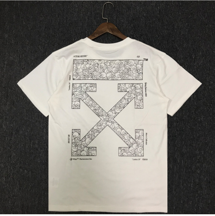 Off-White Future History T-shirt Skulls Arrows White