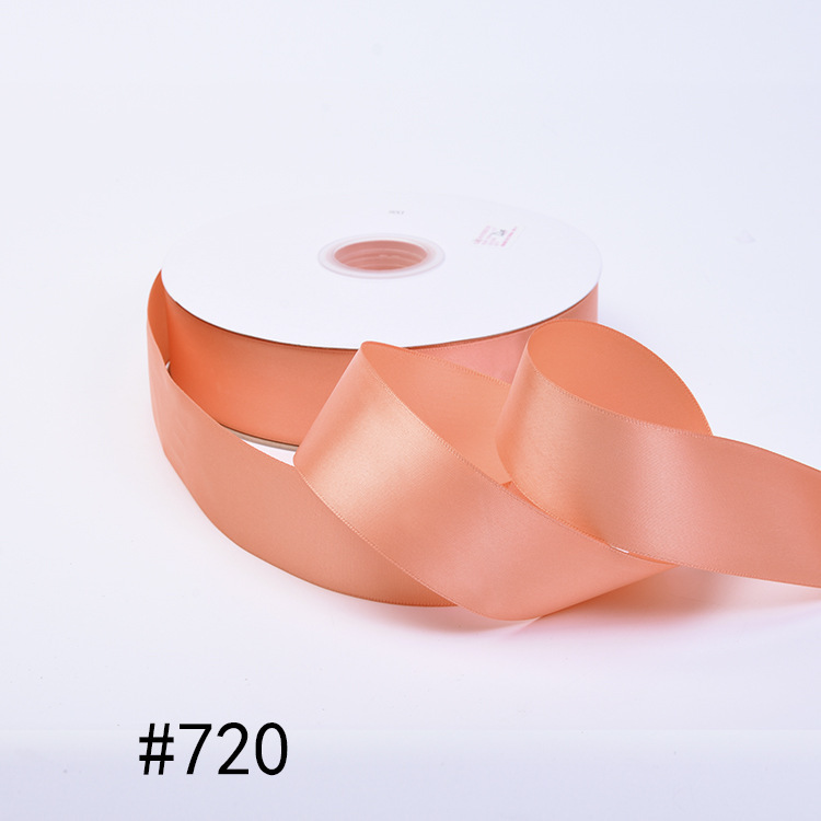 Fábrica directa de 3.8CM cinta de cifrado unilateral mano rosa cinta caja de regalo de flores envases accesorios de ropa