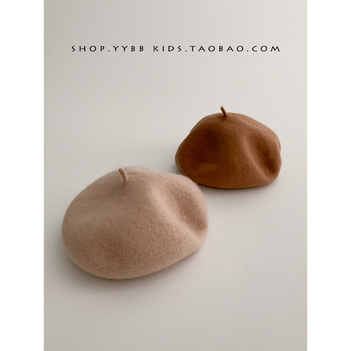 Children's beret girls hat spring and autumn  fashionable girl beret hat toddler baby hat autumn and winter trend