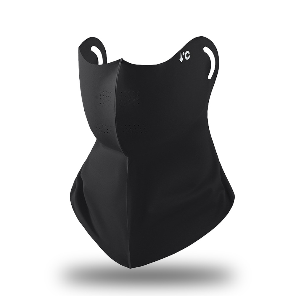Máscara de protección solar para mujer, cara completa, cara, cara, cara, cara, protección UV, protección para el cuello, máscara para montar sin costuras