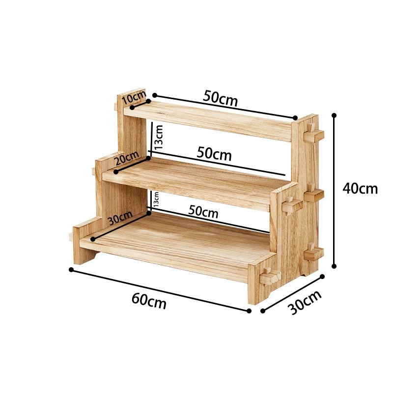 Multilayer tea set, teapot, tea cup from natural wood, storage system