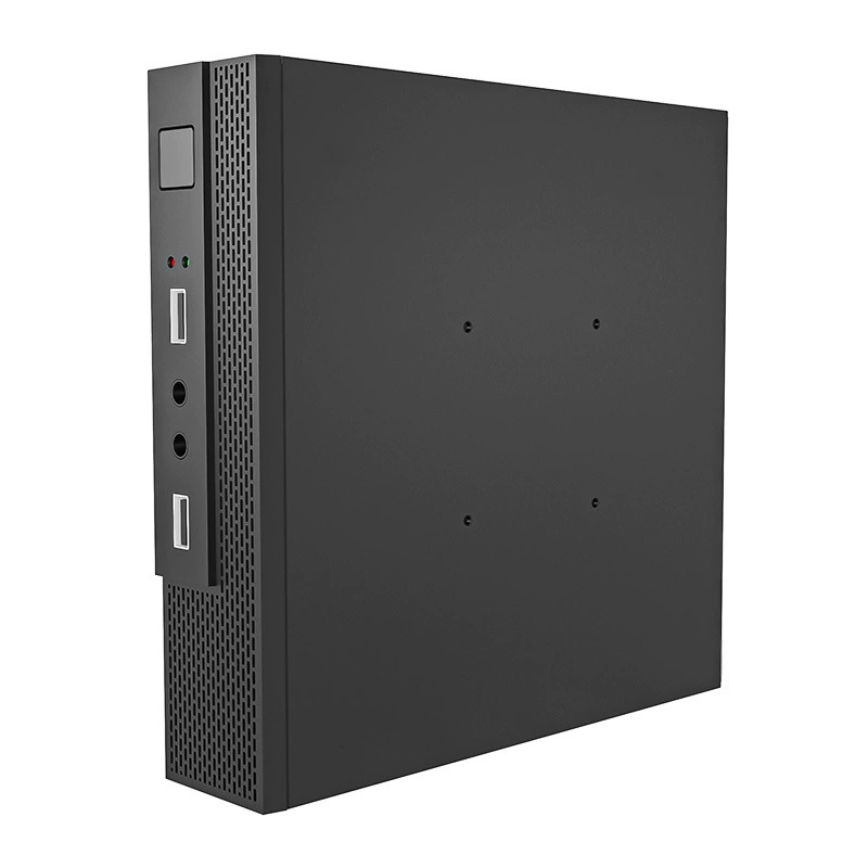 台科中电 AS ультратонкий 1U шасси MINI портативный мини-подвесной HTPC ITX промышленное контрольное шасси
