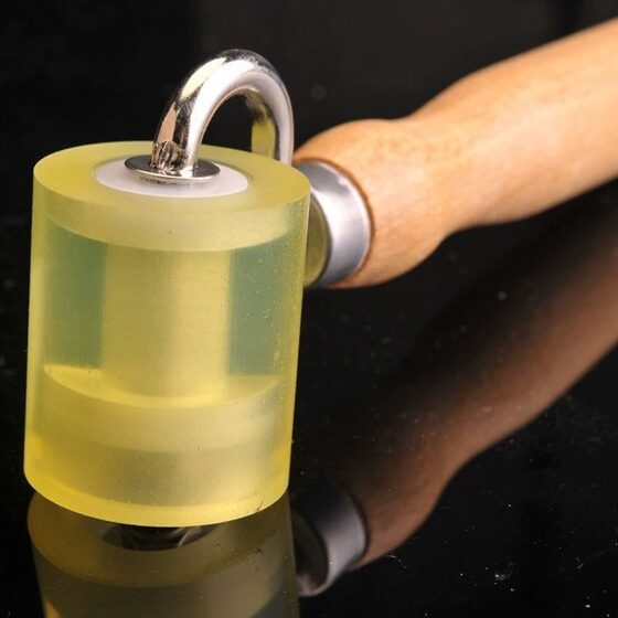 Professional quality seam solid roller PU flat roller wallpaper with bearing tools for construction