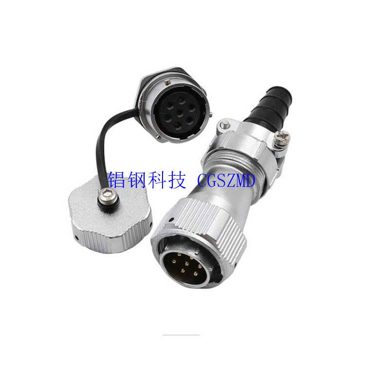 8о  WS28 WF28 WY28  Square flange panel receptacle