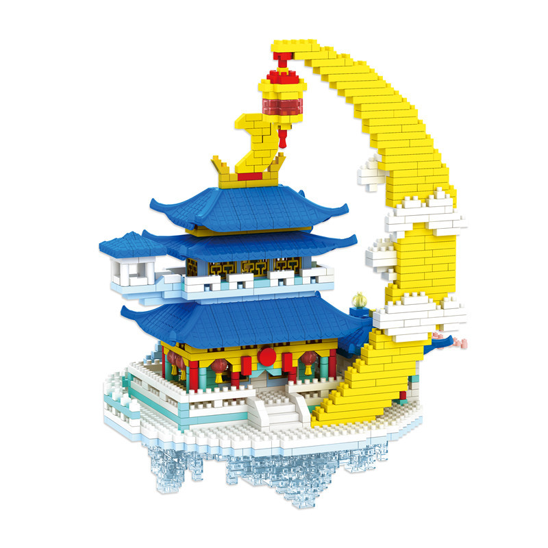 Edificio antiguo Vassili Sydney Opera House serie de construcción de bloques de construcción de micropartículas de diamante que ensamblan pequeños bloques de construcción Juguetes