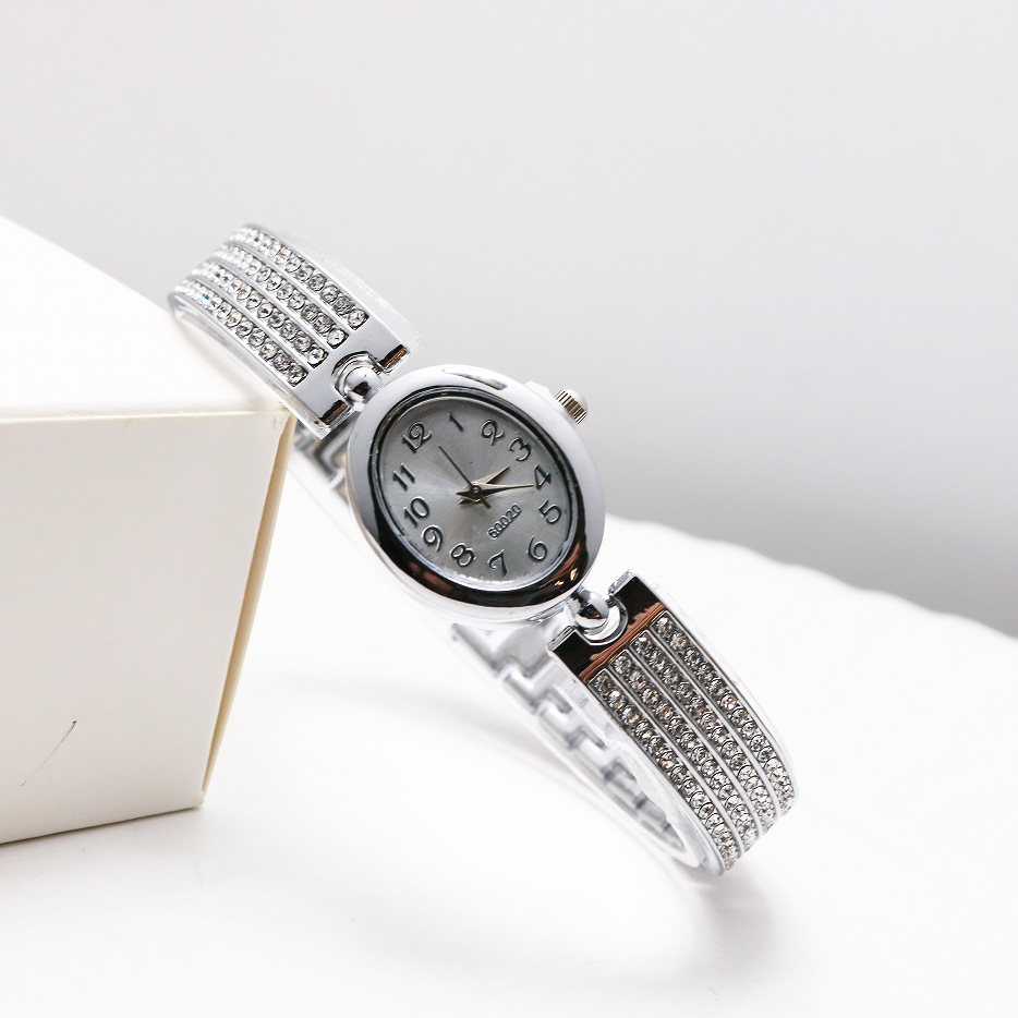 Quartz Movement Casual Solid Color Jewelry Buckle Quartz Women's Watches