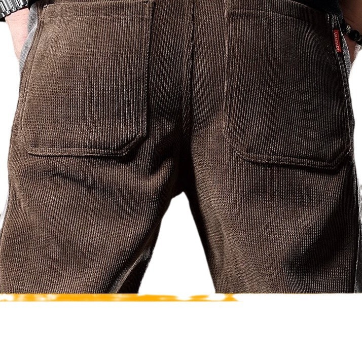 Pantalones casuales negros, pantalones sueltos de marca de moda para hombres, 2024 otoño e invierno, nuevos pantalones de vestir Maillard, tendencia masculina