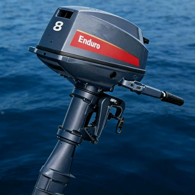 8HP outboard motor, two/four-stroke: Motorcycle engine and accessories