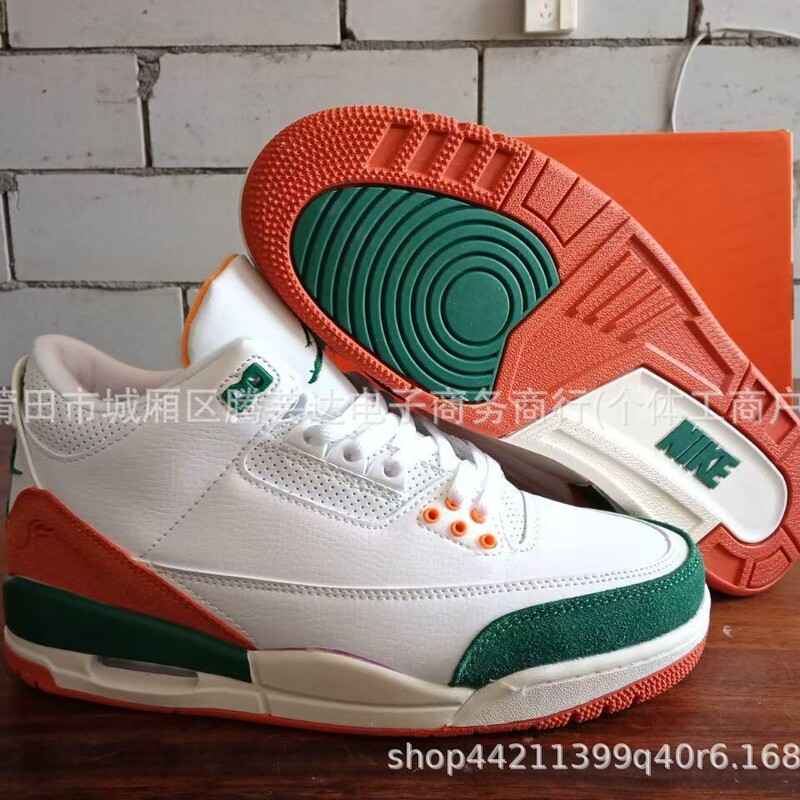 Putian Shoe Factory Foreign Trade Orders Aj3 Fujiwara Hiroshi White Cement North Carolina Blue Jordan 3 Sports Shoes Basketball Shoes Putian Shoe Factory Foreign Trade Orders Aj3 Fujiwara Hiroshi White Cement North Carolina Blue Jordan 3 Sports Shoes Basketball Shoes
