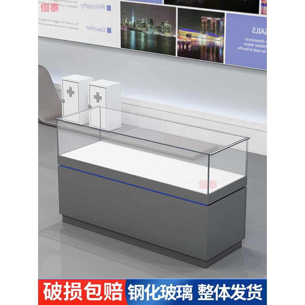 珠宝首饰展示柜产品展览展示台商场玻璃展柜博物馆古董文物陈列柜