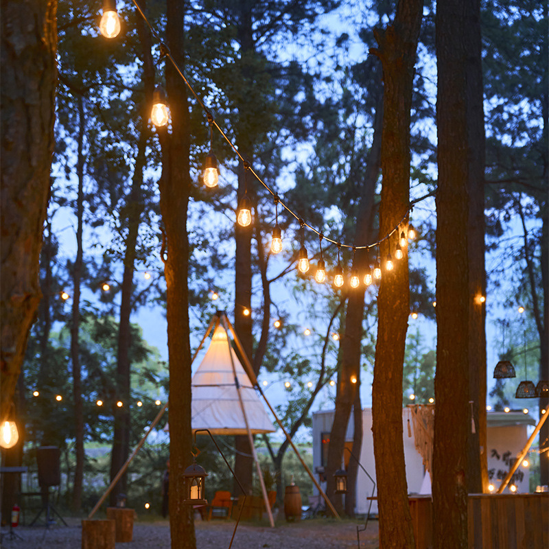 Outdoor s14 lámpara solar lámpara de caballo lámpara de jardín lámpara decorativa lámpara de campamento lámpara de tienda de campaña lámpara de atmósfera de vacaciones