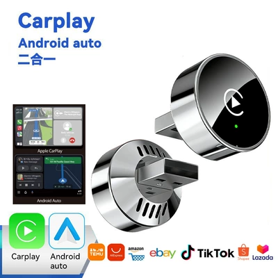 Two-In-One Adapter Car – Simsiz CarPlay və Android Auto
