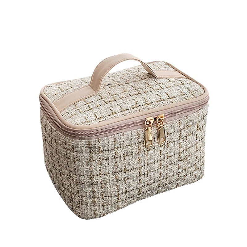 Брендовая универсальная organizer bag, вместительная маленькая сумка, портативная косметичка высокого качества для выхода, стиль Chanel