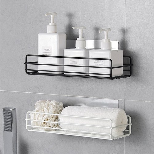 Bathroom toilet rack without punching toilet bathroom sink wall storage bath wall-mounted