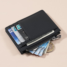 双面卡包男女士超薄一片式真皮卡套头层牛皮零钱包小巧驾驶证件包