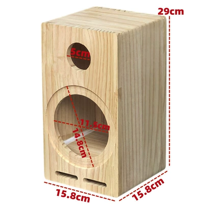 Car speaker/subwoofer | handmade - single-speaker-none-solid-wood-two-way-5inch-speaker-comes-with-a-net