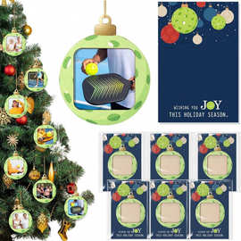 6 套 Dink Ball 圣诞装饰品圣诞树装饰图片支架礼物 Dink Ball 爱