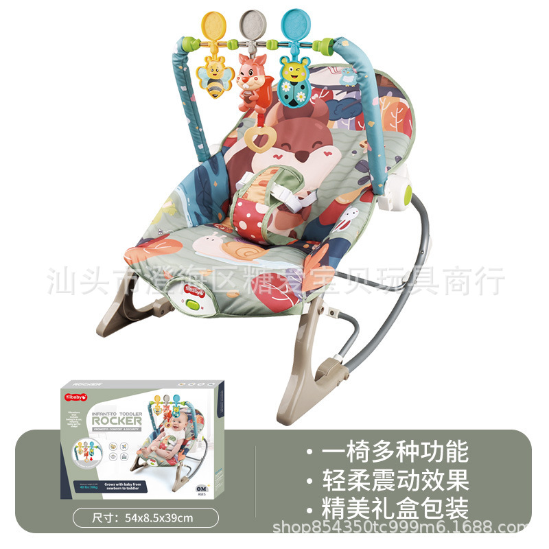 Bebé mecedora cuna recién nacido silla calmante coax bebé artefacto reclinable coax cinturón para dormir Bebé suministros maternos e infantiles