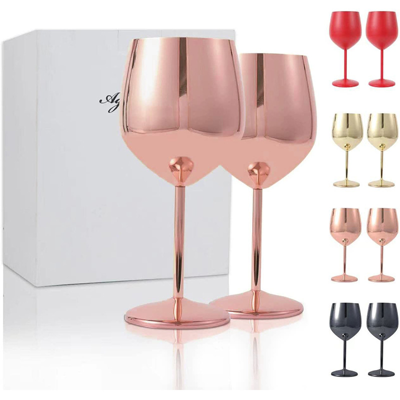 Wine Glass Gold