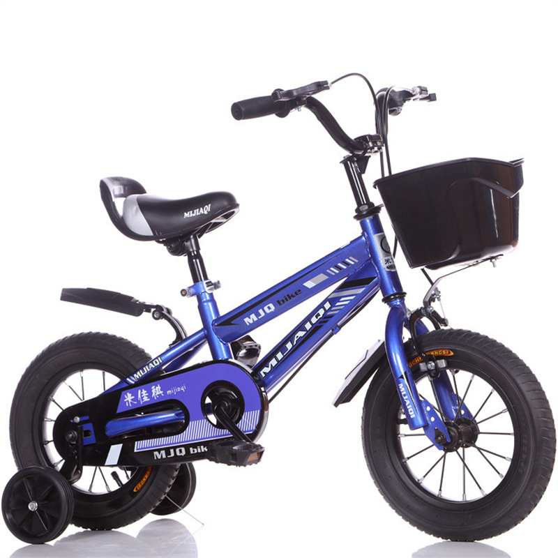 Bicicletas infantiles 12 - 14 - 16 - 18 - 20 pulgadas para niños y niñas con asiento trasero bicicleta cochecito para niños