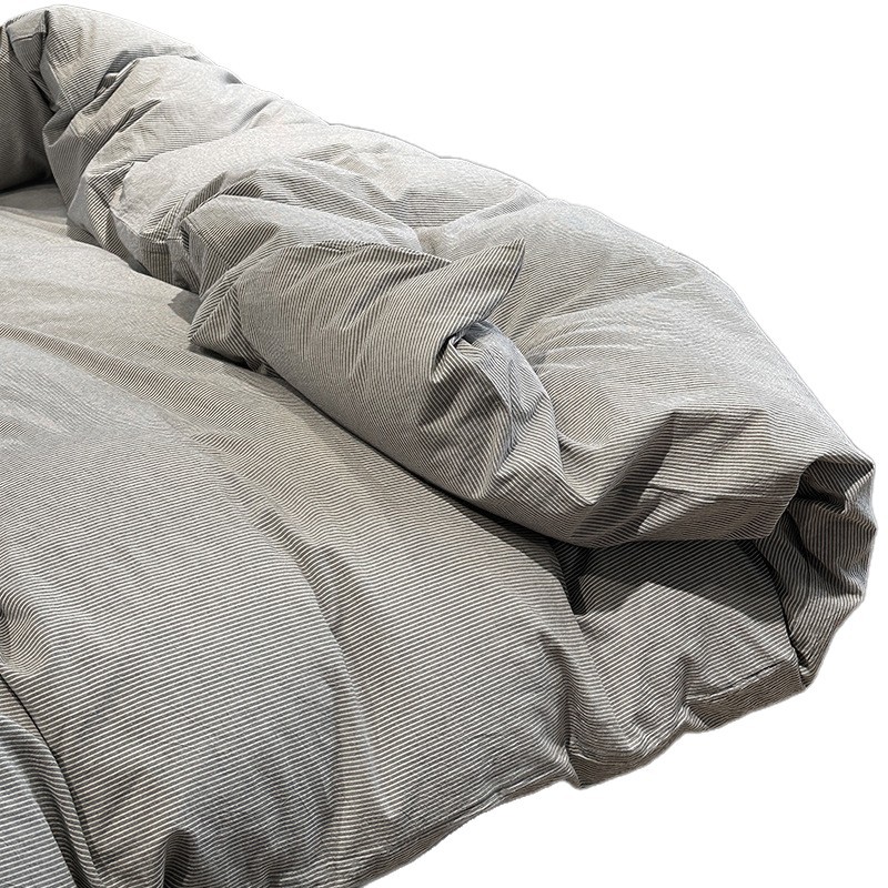 Completo letto quattro pezzi in cotone per dormitorio studenti_voghion.com
