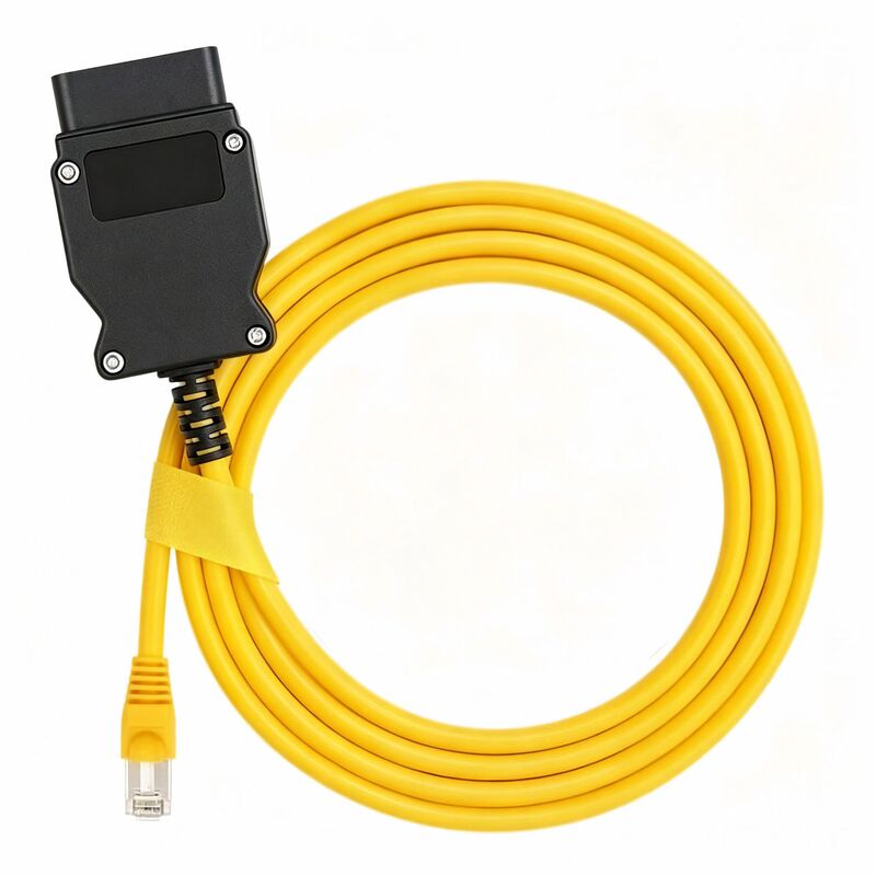 Cross-border ENET BMW OBD to RJ45 car diagnostic extension cable for Ethernet programming and activating hidden car features E-SYS