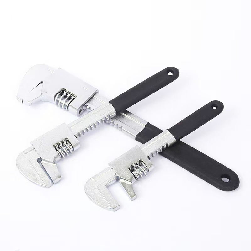 Llave móvil Alicates de tubo tipo F Llave multifuncional de tubería de agua de gran abertura Herramientas de hardware al por mayor