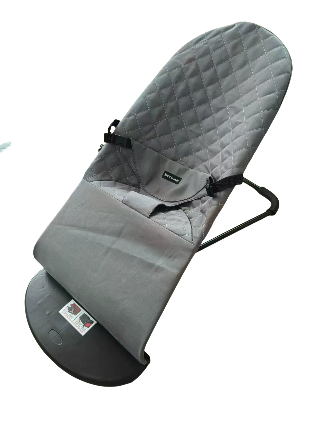Детская качалка-кроватка, складная, портативная легкая 1.6 кг, reclining & бар для игрушек