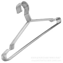 衣架加粗不锈钢大衣架无痕挂衣架衣服防滑家居凉晾晒衣挂衣服加厚
