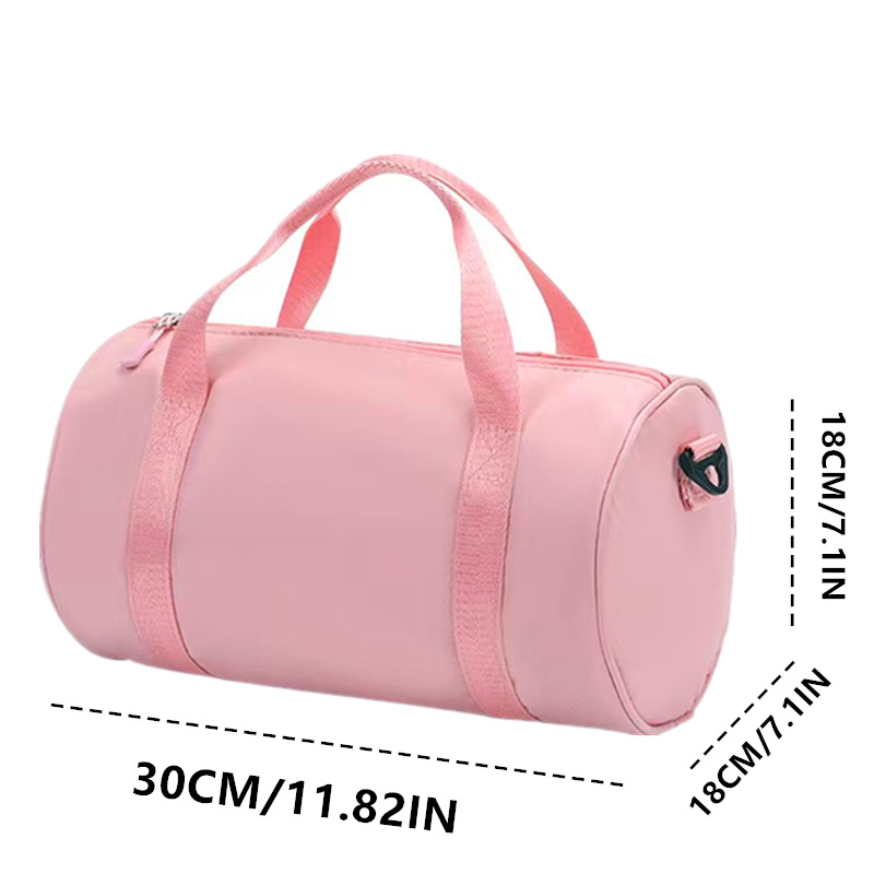 Bolsa de Baile, Yoga, Baile Latino, Ballet, Fitness, Deportes, Almacenamiento de Ropa y Zapatos, Impermeable, Tipo Barril, Cruzada