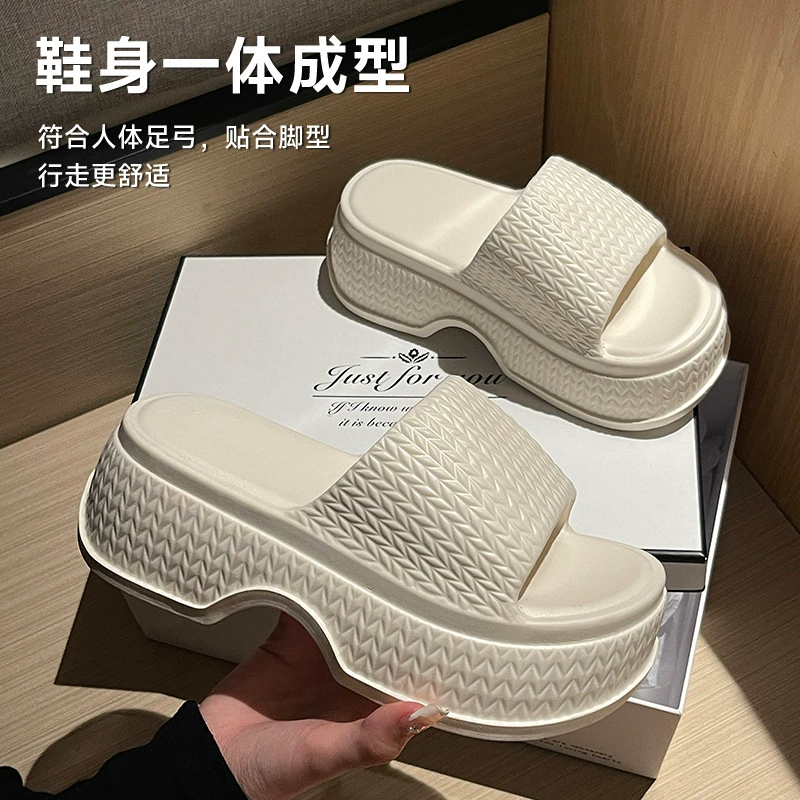 Южные волны Wan Hu подошва увеличены холодные тапочки для женщин летом дома носить нескользкие наружные дикие EVA пляжные тапочки для женщин