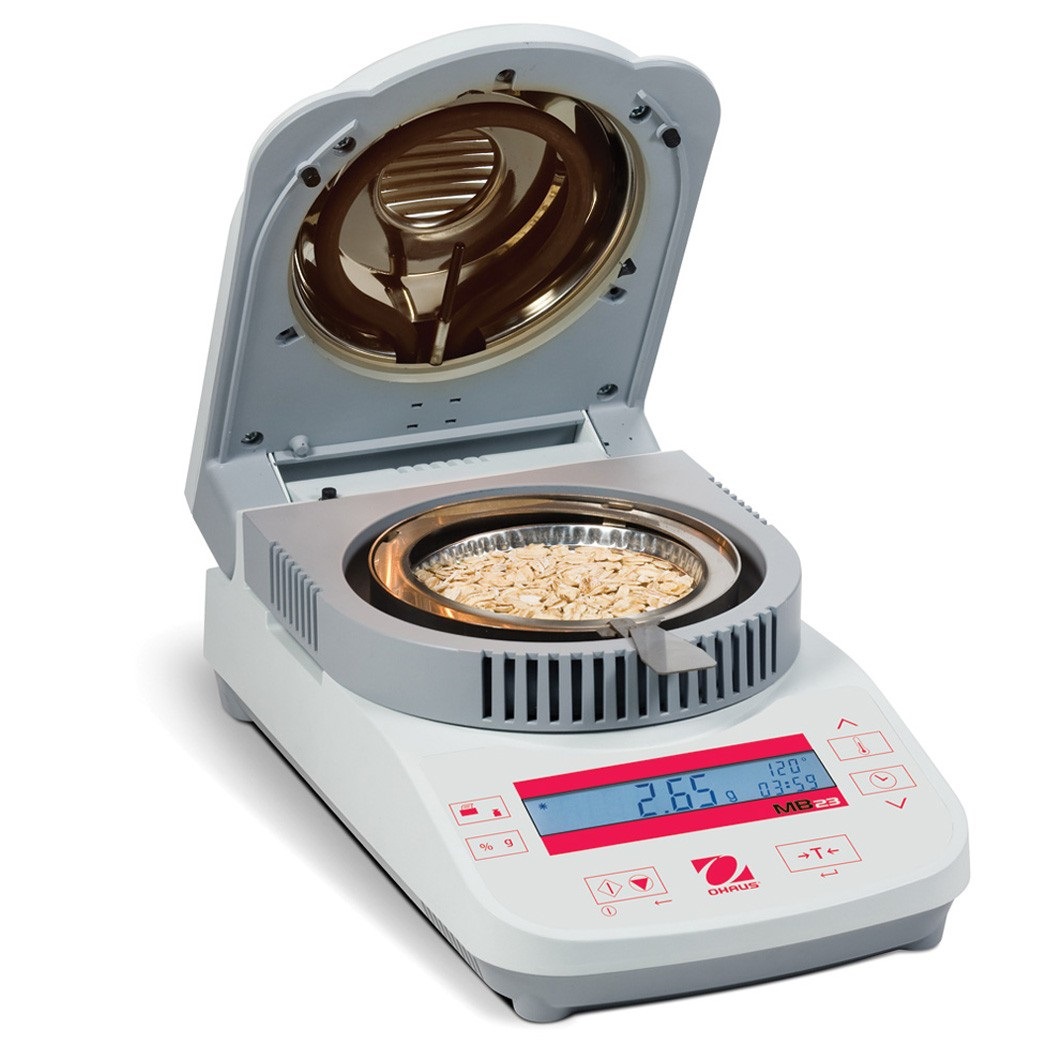 【美国Ohaus】MB23ZH红外加热水份测定仪/110g/0.01g/160°C
